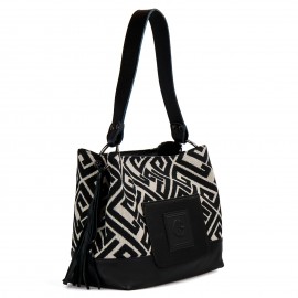 Canvas The Bags Ophelia Black Beige