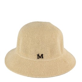 Μπεζ Ψάθινο Καπέλο